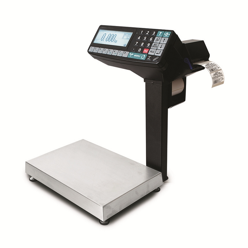 Фото весы с печатью этикеток mk-15.2-rp10 фасовочные весы-регистраторы с отделительной пластиной